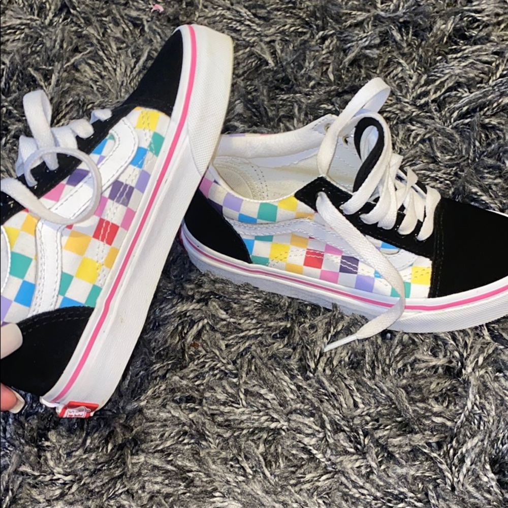 Vans , worn once
